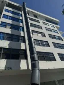Construction Debris Chute Pricing for Sales and Rentals