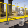 Adjustable Side-Mounted Edge Protection Post