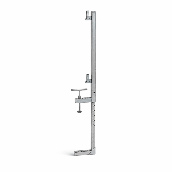 Heavy-Duty Reinforced Parapet Clamp Post