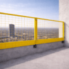 Front-Mounted Edge Protection Post (1.2m)