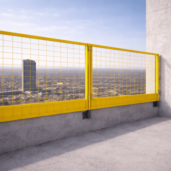 Front-Mounted Edge Protection Post (1.2m)
