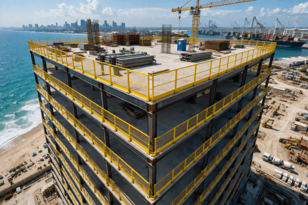 Maximum Span Edge Protection Barrier (2.5m)